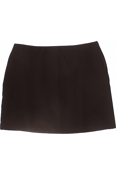 Černá Pouzdrová Mini Sukně Polyesterová Velikost 36