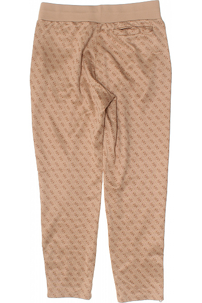 Guess béžové tepláky s potiskem volnočasové Velikost M | Guess | obrázek 2