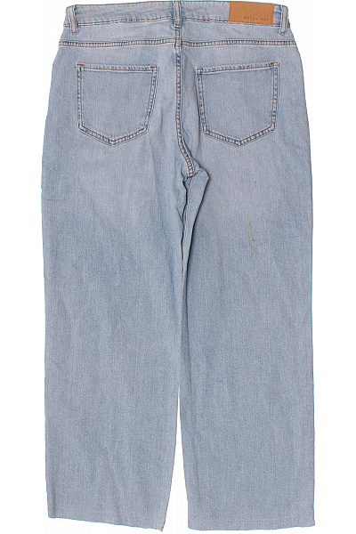 Noisy May Dámské džíny volné se širokými nohavicemi bavlněné modré Velikost 32/32 | Noisy May | obrázek 2