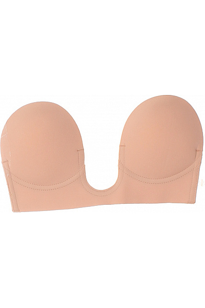 Magic Body Fashion Podprsenka samolepicí s hlubokým výstřihem hladká béžová Vel. A | Magic Body Fashion | obrázek 2