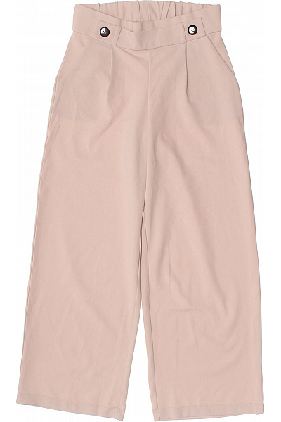 Judith Williams Růžové Culottes S Vysokým Pasem A Knoflíky Volnočasové Polyesterové Velikost M