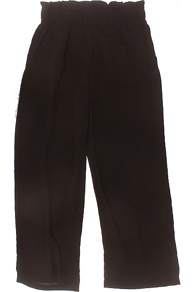 ONLY Dámské černé Volnočasové Kalhoty S Vysokým Pasem Vel. M