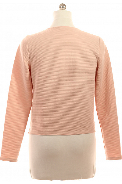 ONLY Růžové dámské sako krátké s texturou na běžné nošení Velikost M | ONLY | obrázek 2