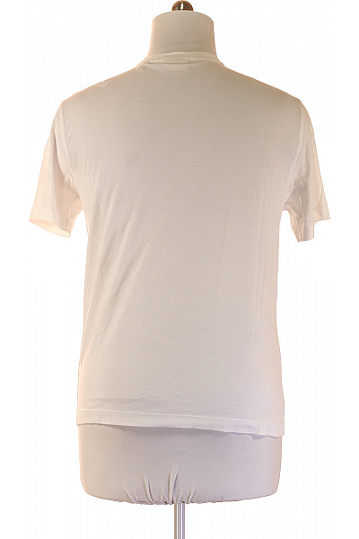 GANT Pánské tričko s krátkým rukávem bílé jednobarevné basic s výšivkou Vel. m | GANT | obrázek 3