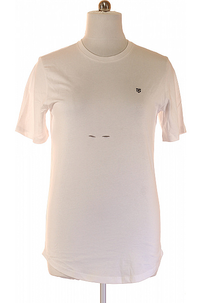 JACK & JONES Pánské bavlněné tričko s krátkým rukávem jednobarevné basic Vel. m | JACK & JONES | obrázek 2