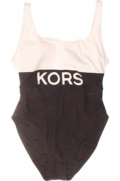 MICHAEL KORS jednodílné plavky dvoubarevné černé bílé moderní Vel. EU 6 | MICHAEL KORS | obrázek 2