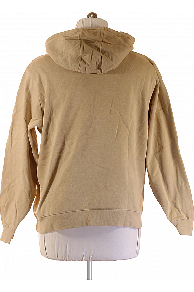 Guess Pánská bavlněná mikina s kapucí a klokaní kapsou béžová Vel. L | Guess | obrázek 2