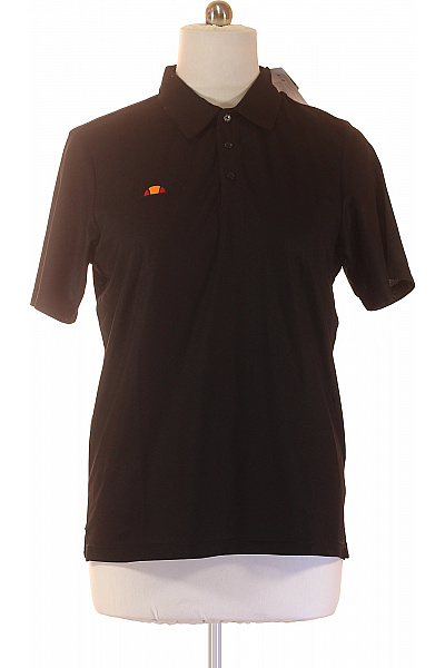 ellesse Pánské černé polo tričko s krátkým rukávem Velikost XL | ellesse | obrázek 2
