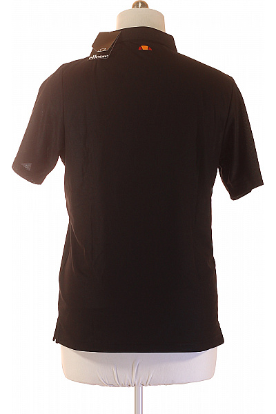 ellesse Pánské černé polo tričko s krátkým rukávem Velikost XL | ellesse | obrázek 3