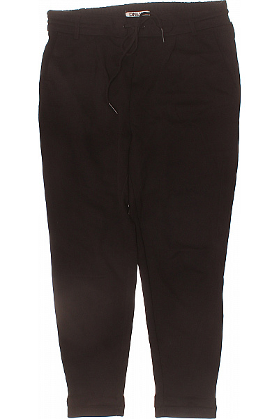 ONLY Dámské černé Volnočasové Kalhoty S Gumou V Pase Vel. L