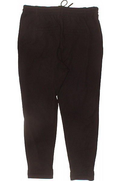 ONLY Dámské černé volnočasové kalhoty s gumou v pase Vel. L | ONLY | obrázek 2