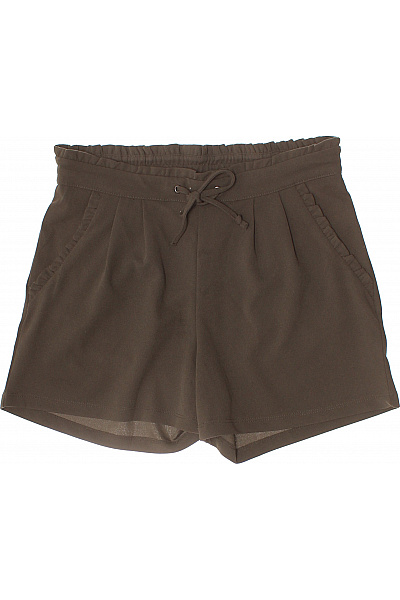 Judith Williams Dámské Hnědé Volnočasové Kraťasy S Kapsami A Gumou V Pase Velikost M