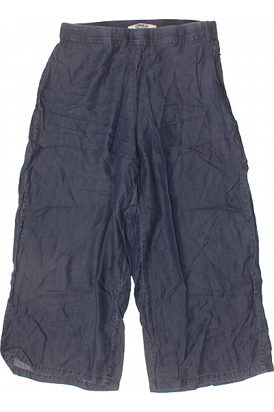 ONLY Dámské Modré široké Volnočasové Kalhoty Vel. S