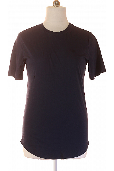 JACK & JONES Pánské Tričko S Krátkým Rukávem Jednobarevné Basic Bavlněné Velikost M