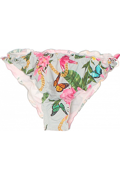 Guess Dámské Plavky Květinové S Volánky Velikost EU 10