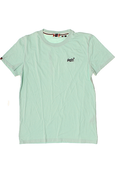 SUPERDRY Pánské tričko s krátkým rukávem jednobarevné basic Vel. L | SUPERDRY | obrázek 2