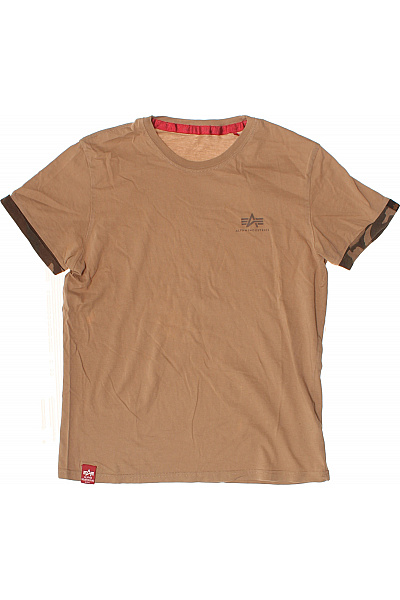 Alpha Industries Pánské tričko s krátkým rukávem a maskáčovým vzorem Vel. S | Alpha Industries | obrázek 2