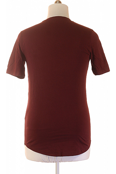 JACK & JONES Pánské tričko s krátkým rukávem červené bavlněné basic Vel. m | JACK & JONES | obrázek 2