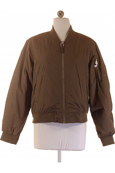 JJXX Dámská bomber bunda hnědá polyesterová moderní Velikost S | JJXX | obrázek 2