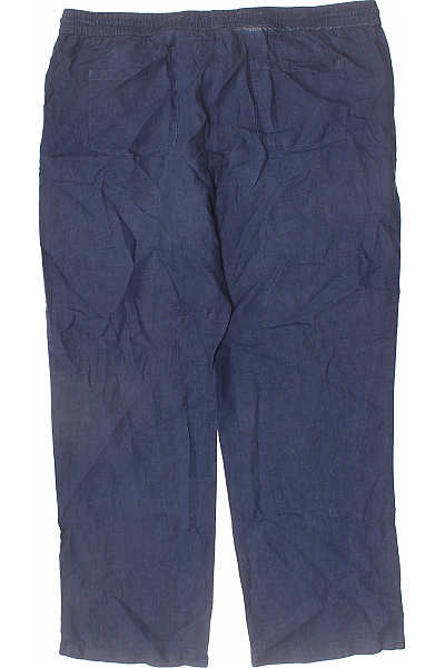 Christian Berg Dámské lněné kalhoty volnočasové modré s kapsami Velikost 46 | Christian Berg | obrázek 2