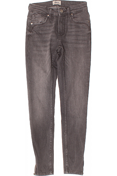 ONLY Dámské Džíny úzké Se Zipy Vel. 32