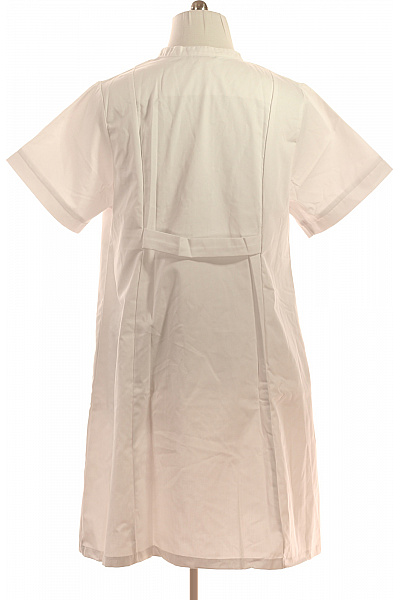 dámský bílý župan polyesterový Velikost 48 | Unimoda | obrázek 3