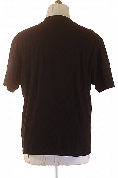 Hugo Boss Pánské tričko s krátkým rukávem černé jednobarevné basic s nápisem Velikost XXL | Hugo Boss | obrázek 3