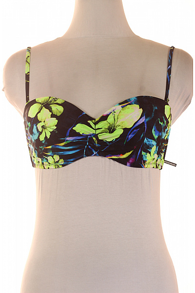 CHIEMSEE dámské plavky crop top květinové černé sexy Velikost EU 34 | CHIEMSEE | obrázek 2