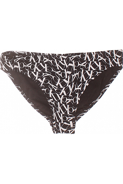 Calvin Klein Dívčí plavky černobílé s potiskem Velikost 12/14 | Calvin Klein | obrázek 2