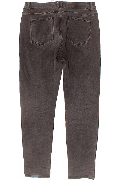 Pánské džíny šedé strečové rovné s kapsami Velikost 33 | Unimoda | obrázek 2