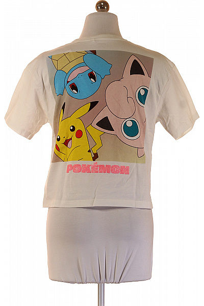 Name It Dívčí tričko Pikachu Pokémon bílé bavlněné Velikost 134/140 | Name It | obrázek 2