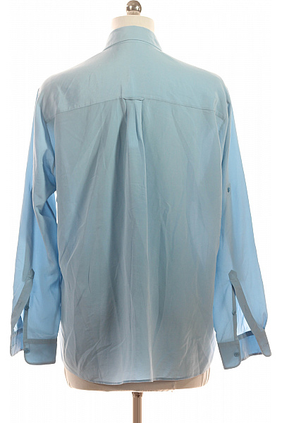 Hugo Boss Hedvábné dámské košile s dlouhým rukávem elegantní modré Velikost DE 38 | Hugo Boss | obrázek 2