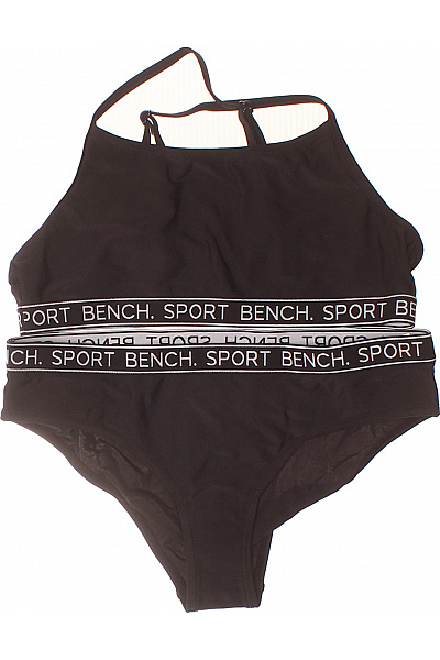 BENCH. Dívčí černé sportovní plavky s logem Vel. 170/178 | BENCH. | obrázek 2