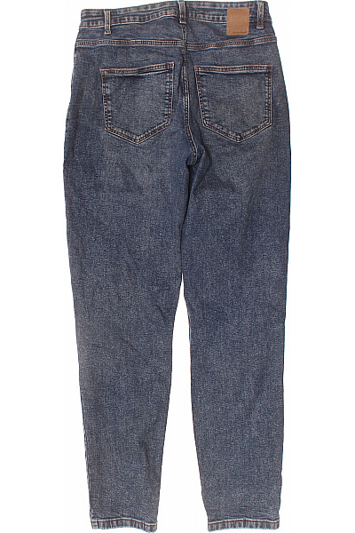 PIECES Dámské džíny modré s vysokým pasem a dírami Vel. M | PIECES | obrázek 2