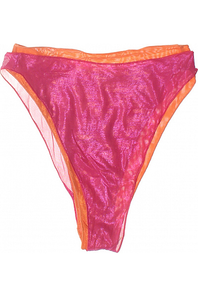 oseree Dámské plavky trojúhelníkové lesklé dvoubarevné Velikost L | oseree | obrázek 2