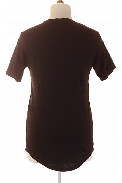 JACK & JONES Pánské tričko černé krátký rukáv basic jednobarevné Velikost l | JACK & JONES | obrázek 2