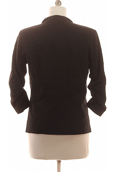 VILA Dámské elegantní sako černé s 3/4 rukávem volnočasové Velikost L | VILA | obrázek 2