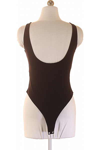 dámské tričko bez rukávů černé hluboký výstřih basic Velikost 36 | Unimoda | obrázek 2