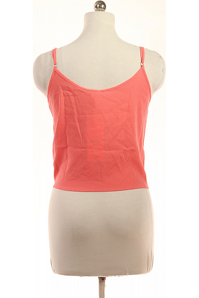 ONLY růžové tílko bez rukávů s uzlem Vel. m | ONLY | obrázek 2