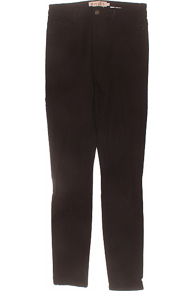 PIECES Dámské úzké kalhoty s vysokým pasem Vel. L | PIECES | obrázek 2