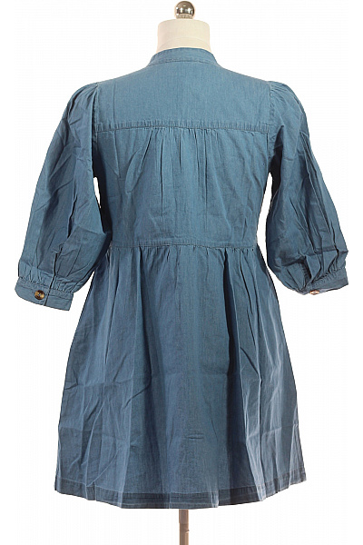 Warehouse dámské džínové šaty s krátkým rukávem a límečkem Vel. EU 40 | Warehouse | obrázek 2