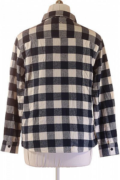 Pánské kostkované bavlněné košile s dlouhým rukávem ležérní Vel. XL | Unimoda | obrázek 3