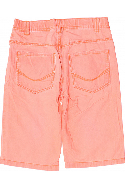 Takko Dívčí kraťasy oranžové bavlněné letní Velikost 152 | Takko | obrázek 3