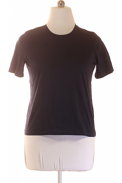 ONLY Dámské tričko s krátkým rukávem basic černé bavlněné Velikost L | ONLY | obrázek 2