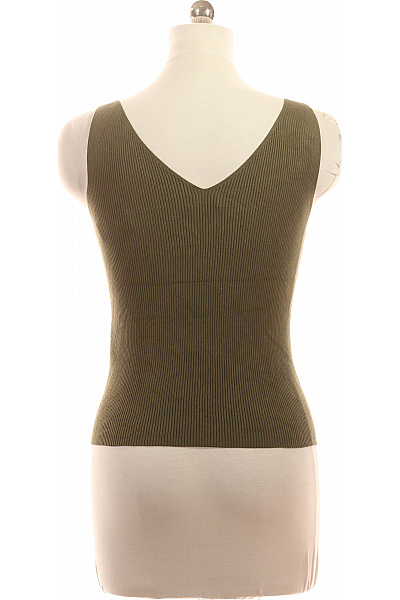 Judith Williams Dámské khaki tílko bez rukávů žebrované Vel. xl | Judith Williams | obrázek 3