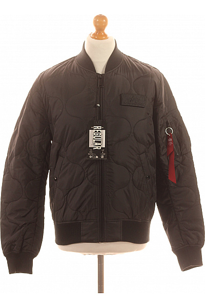 Alpha Industries Pánská prošívaná letecká bunda bomber černá Velikost S | Alpha Industries | obrázek 2