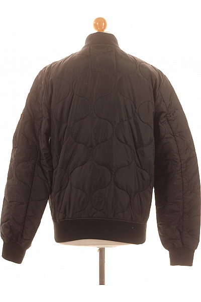 Alpha Industries Pánská prošívaná letecká bunda bomber černá Velikost S | Alpha Industries | obrázek 3
