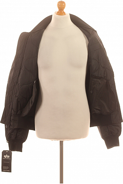 Alpha Industries Pánská prošívaná letecká bunda bomber černá Velikost S | Alpha Industries | obrázek 4