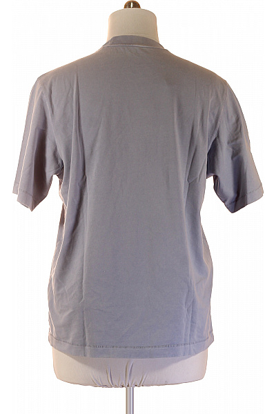 Abercrombie&Fitch Pánské bavlněné tričko s krátkým rukávem basic šedé Velikost m | Abercrombie&Fitch | obrázek 3