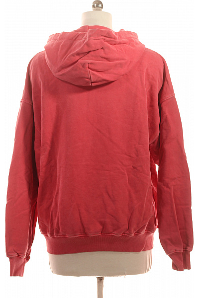 LTB Růžová mikina s kapucí a potiskem přes hlavu Velikost M | LTB | obrázek 3